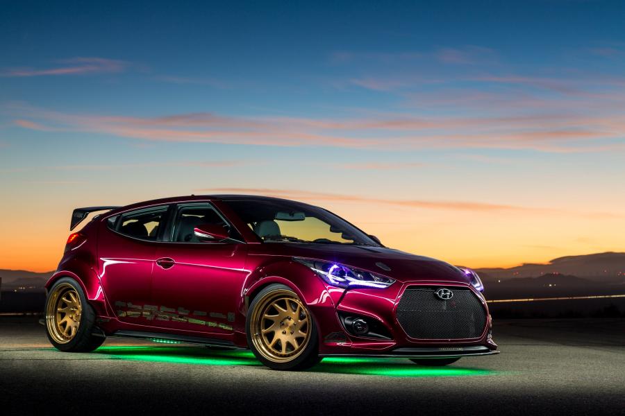  Hyundai Veloster Concept by Gurnade 2016 года  (фото 16 из 27)